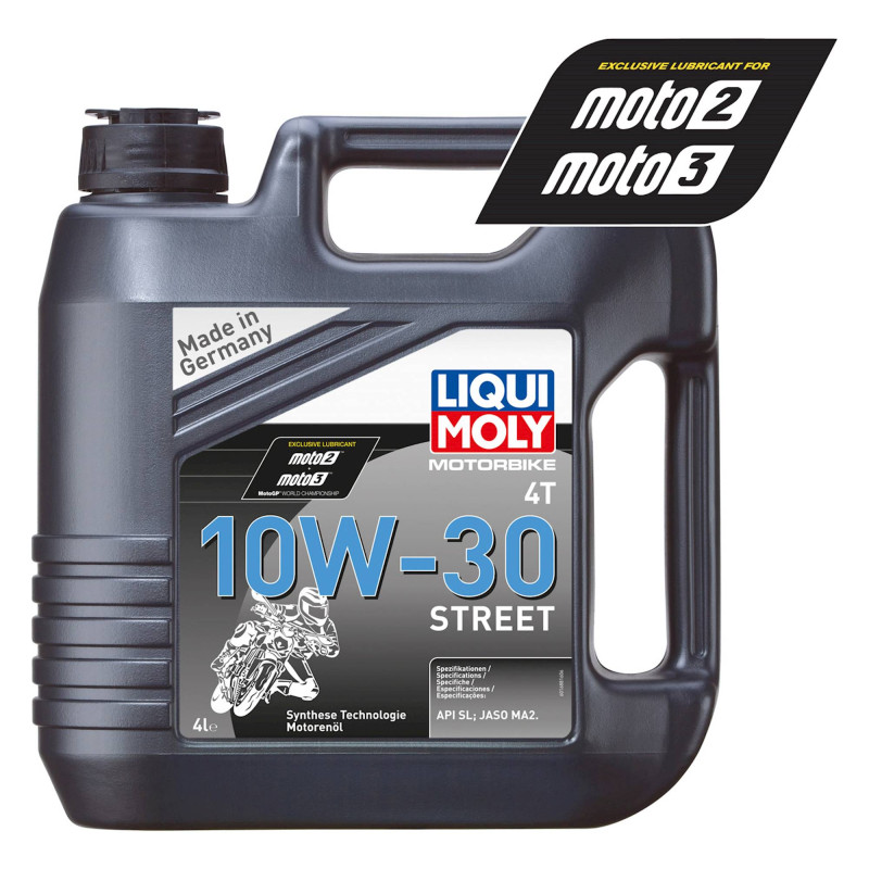 Liqui Moly 4 Stroke Semi Synthetic Street 10W-30 4L - 1688