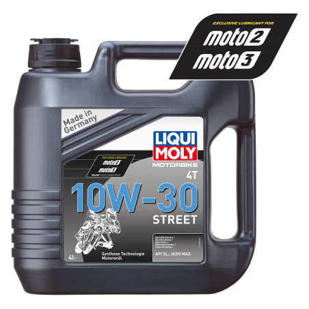 Liqui Moly 4 Stroke Semi Synthetic Street 10W-30 4L - 1688