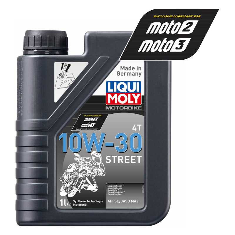 Liqui Moly 4 Stroke Semi Synthetic Street 10W-30 1L - 2526