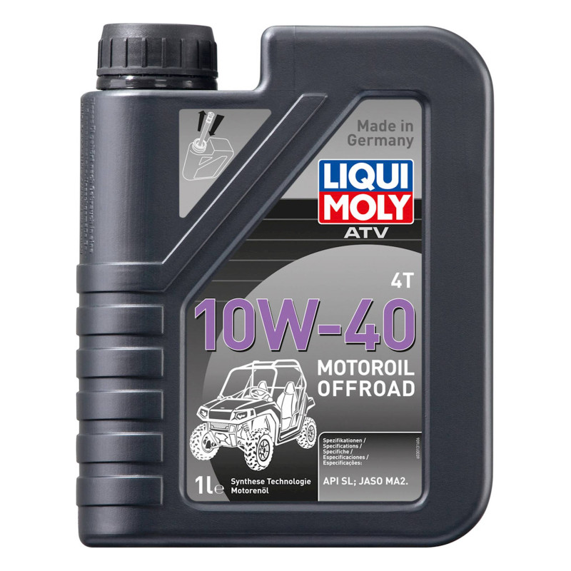 Liqui Moly 4 Stroke Semi Synthetic ATV SxS 10W-40 1L - 3013