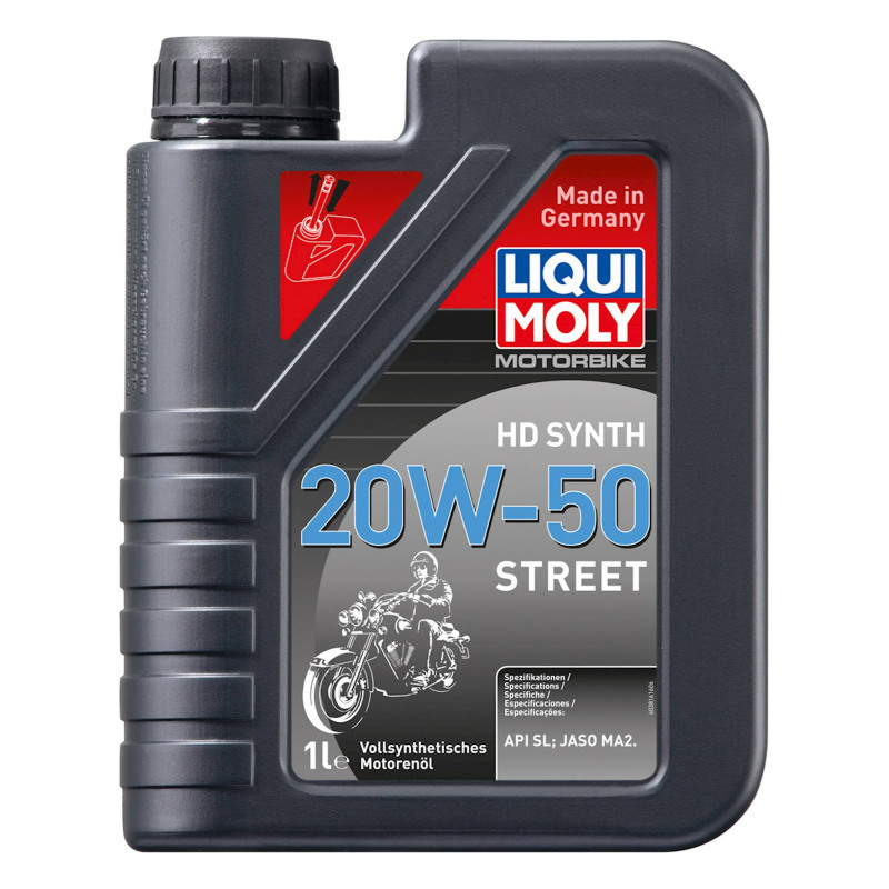 Liqui Moly 4 Stroke plně syntetický HD Street 20W-50 1L -   3816