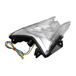 Bike It LED zadné koncové svetlo s transparentným sklom a integrovanými smerovačmi pre BMW S1000RR &#39;09-