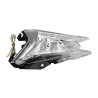 Bike It LED zadní koncové světlo s transparentním sklem a integrovanými blinkry pro BMW S1000RR '09-