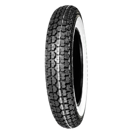 350-10 White Murovaný tubed Tire