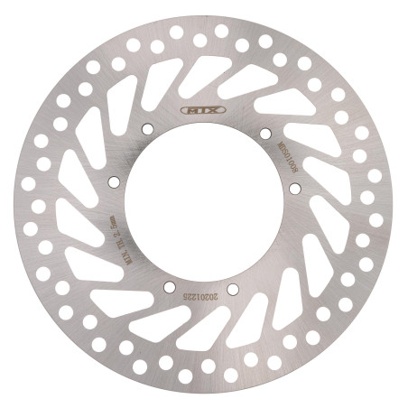 MTX Performance Brake Disc Front Solid Round Honda MD6037 01008