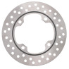 MTX Performance Brake Disc Rear Solid Round Honda MD1004  01012