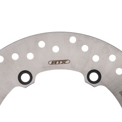 MTX Performance Brake Disc Rear Solid Round Honda MD1174 01015