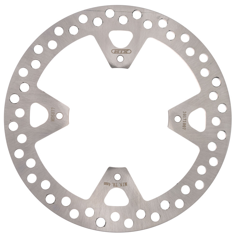 MTX Performance Brake Disc Rear Solid Round Honda MD6181  01019