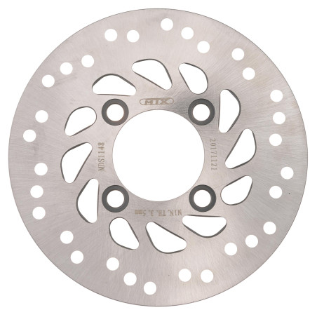 MTX Performance Brake Disc Rear Solid Round Honda MD1184 01029