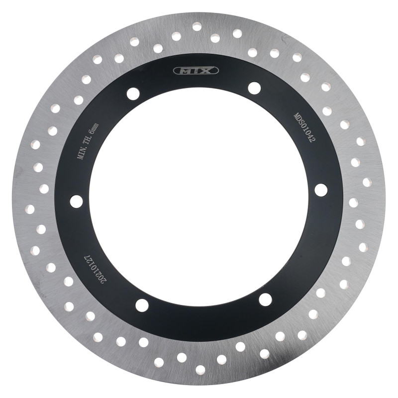 MTX Performance Brake Disc Rear Solid Round Honda MD1077  01042