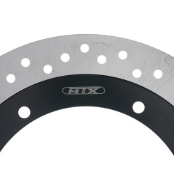 MTX Performance Brake Disc Rear Solid Round Honda MD1077  01042