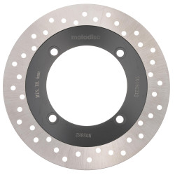 MTX Performance Brake Disc Rear Solid Round Honda MD1178 01071