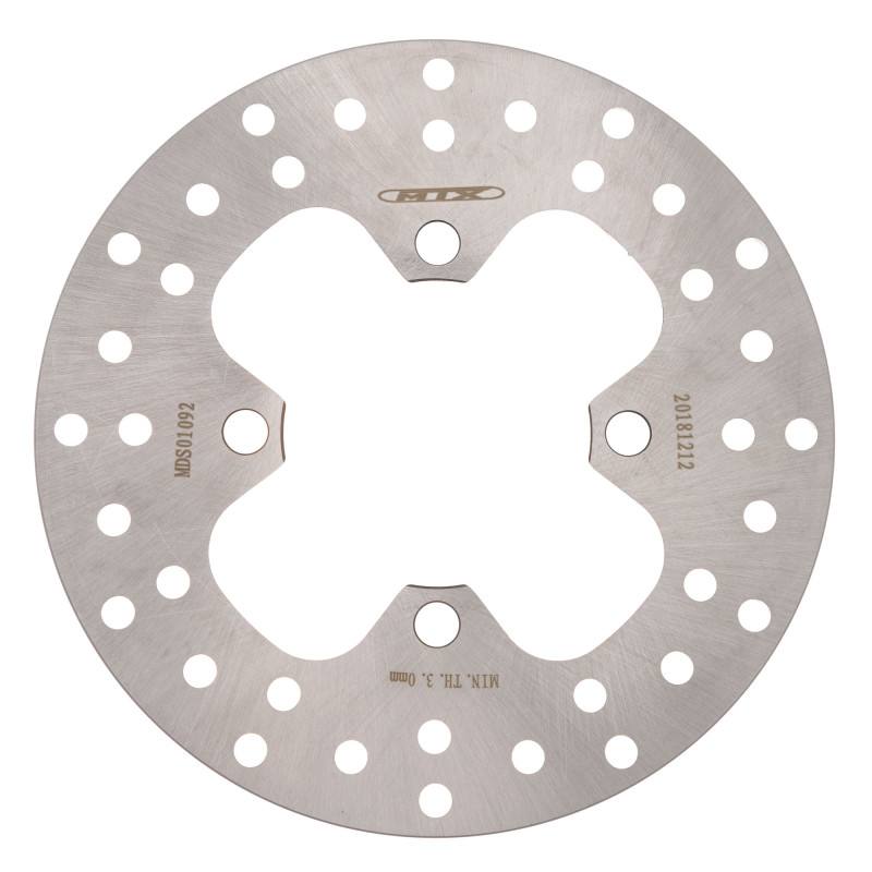 MTX Performance ATV Brake Disc Front Solid Round Honda MD6365 01092