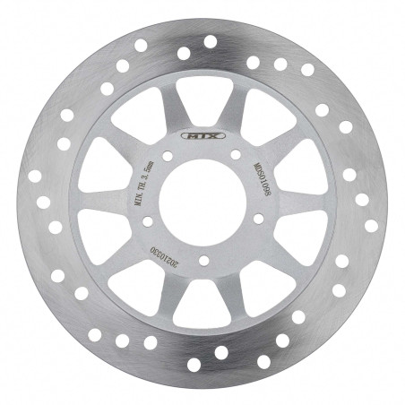 MTX Performance Brake Disc Front Solid Round Honda  01098