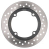 MTX Performance Brake Disc Rear Solid Round Honda  01100