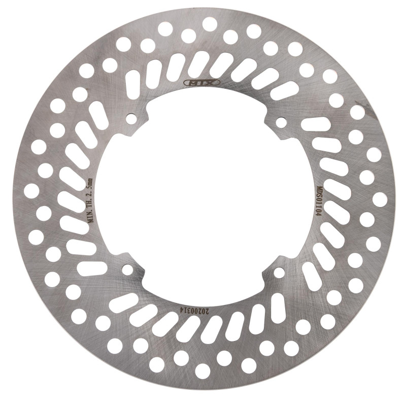 MTX Performance Brake Disc Front Solid Round Honda MD6003 01104