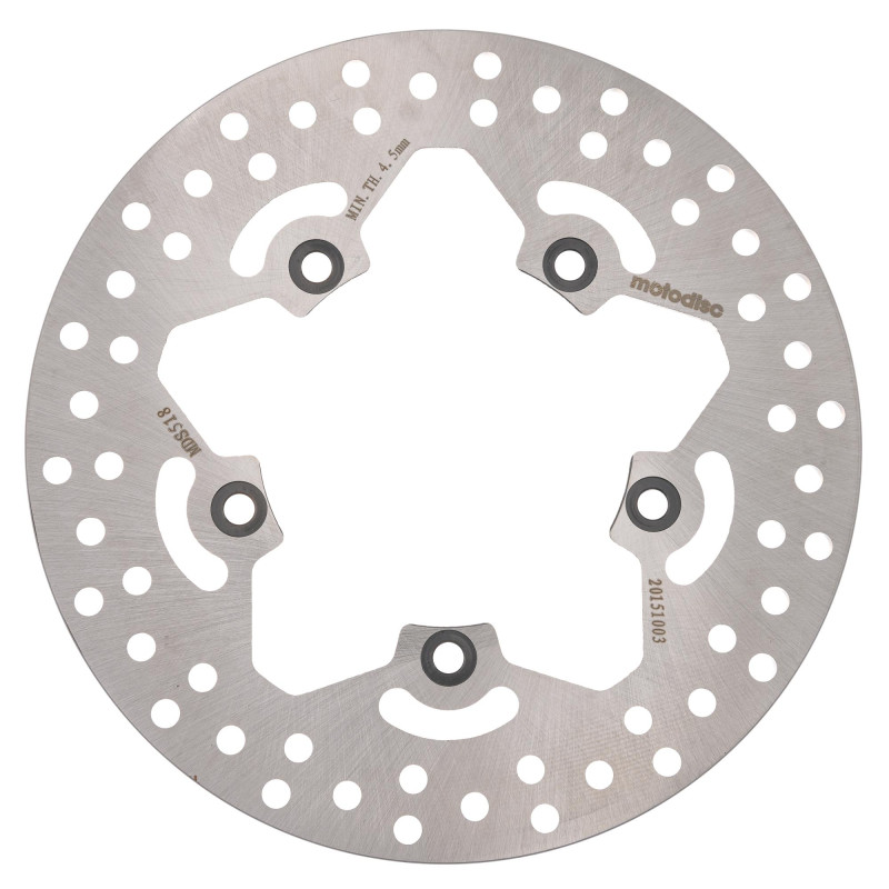 MTX Performance Brake Disc Rear Solid Round Ducati MD618 02007