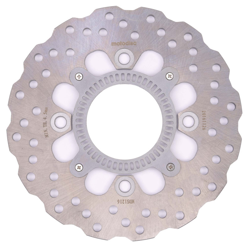 MTX Performance Brake Disc Rear Solid Wavy Kawasaki MD4164  03037