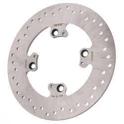 MTX Performance Brake Disc Rear Solid Round Triumph MD820 04001