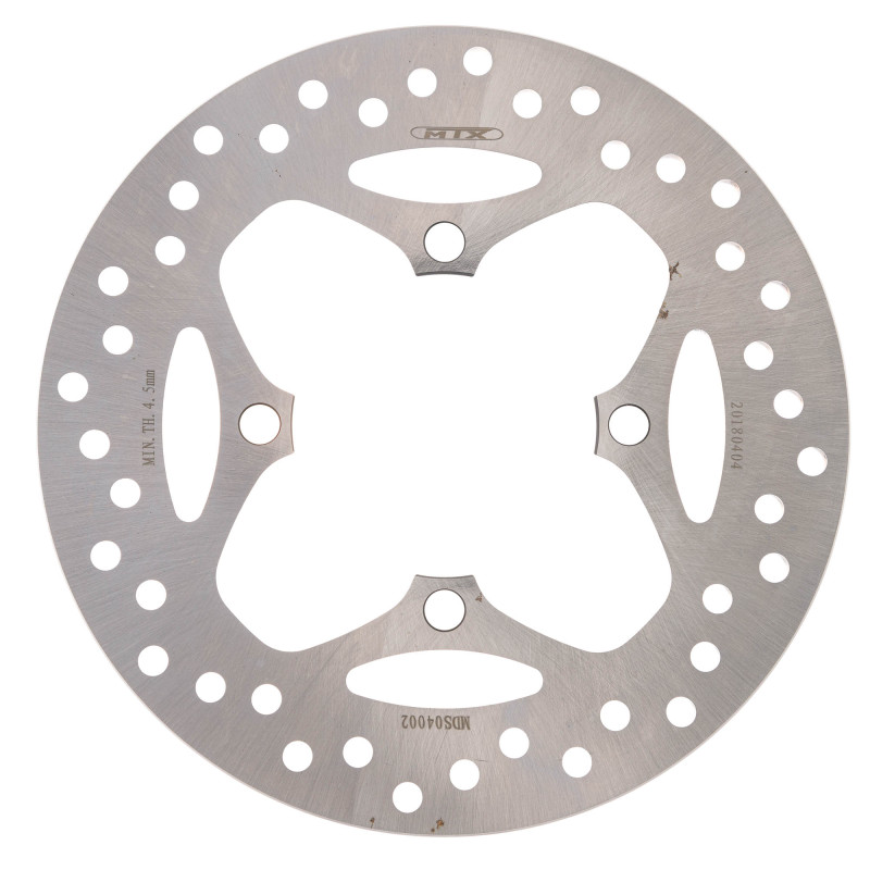 MTX Performance Brake Disc Rear Solid Round Triumph MD851  04002