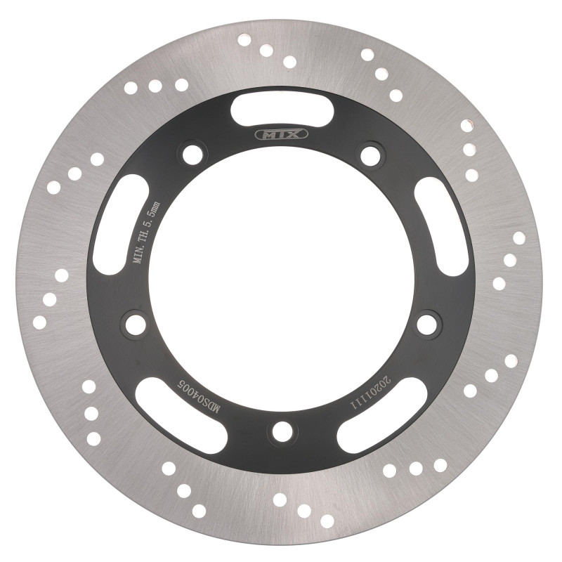 MTX Performance Brake Disc Rear Solid Round Triumph MD643  04005