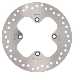 MTX Performance Brake Disc Rear Solid Round Triumph MD663 04009