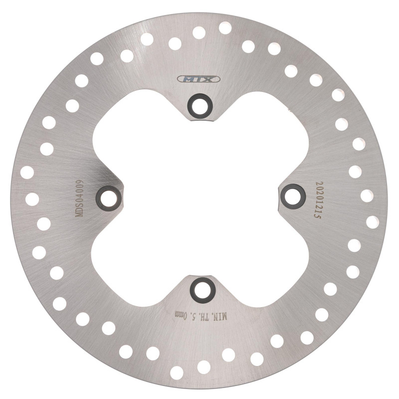 MTX Performance Brake Disc Rear Solid Round Triumph MD663  04009