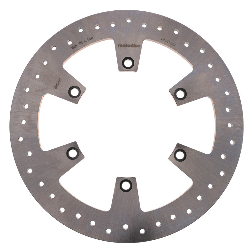 MTX Performance Brake Disc Rear Solid Round Triumph MD699  04011