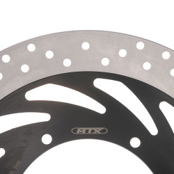 MTX Performance Brake Disc Rear Solid Round Yamaha MD2099 07049