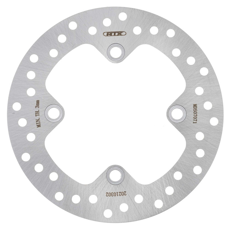 MTX Performance ATV Brake Disc Rear Solid Round Yamaha MD6292 07071