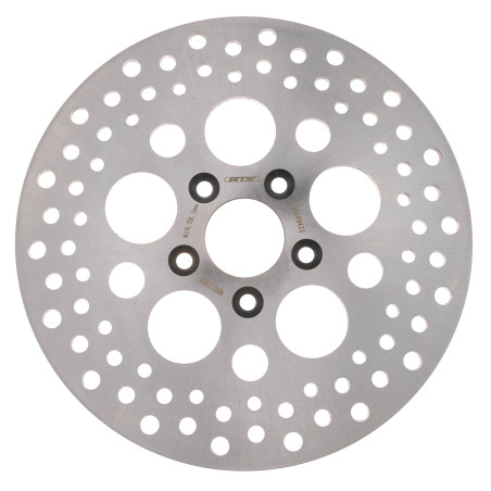 MTX Performance Brake Disc Rear Solid Round Harley Davidson MD509  11008