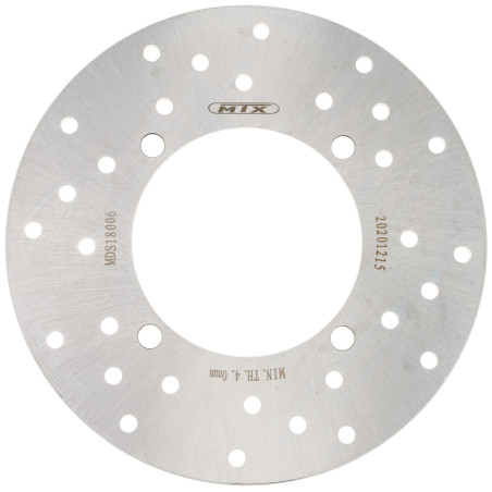 MTX Performance ATV Brake Disc Rear Solid Round Polaris MD6275 18006