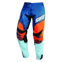 Shot Contact MX Pants Adult - Shadow Blue Orange (34" Waist)