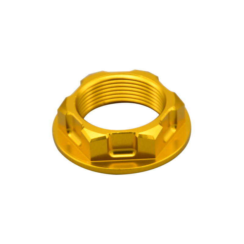 GP Pre Gold Steering Stem Nut - M24 x3 0 - P1.25 x H10