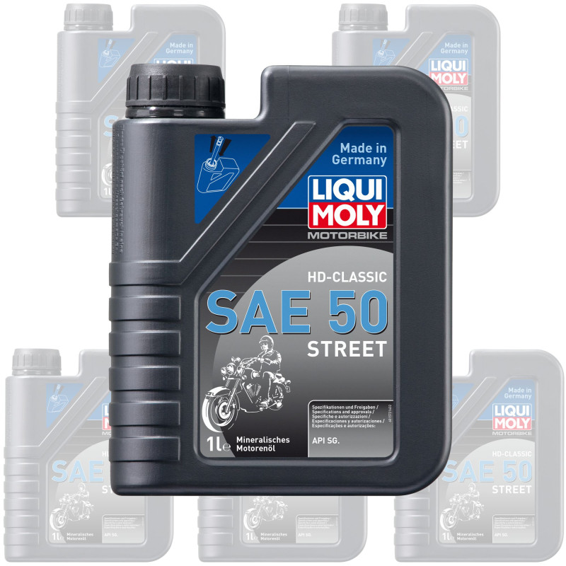 Olej Liqui Moly 4 Stroke – Mineralny – HD-Classic Sae 50 Street 1L [1572] (ilość w opakowaniu 6)