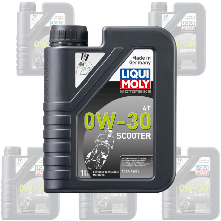 Liqui Moly Oil 4 Stroke – Semi Synth – Skuter – 0W-30 1L [21153] (ilość w opakowaniu: 6)