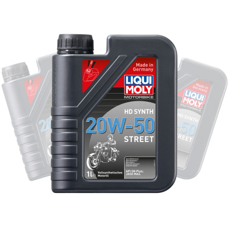 Olej Liqui Moly 4-suwowy – w pełni syntetyczny – Hd Street – 20W-50 1L 3816 (6 sztuk w opakowaniu)