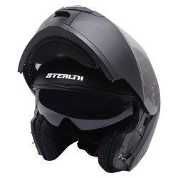 Kask składany Stealth V159 w kolorze czarnym matowym