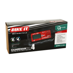 Bike It Guardian Pro 4 inteligentná moto nabíjačka a udržovačka batérií 6/12/14.4V 6A