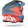 Kask Airoh Commander Adventure Boost czerwono-niebieski mat