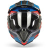 Kask Airoh Commander Adventure Boost czerwono-niebieski mat