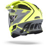 Kask Airoh Commander Adventure Boost w kolorze neonowożółtym, matowym