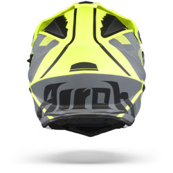 Kask Airoh Commander Adventure Boost w kolorze neonowożółtym, matowym