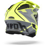 Kask Airoh Commander Adventure Boost w kolorze neonowożółtym, matowym