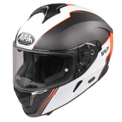 Kask integralny Airoh Spark Flow - pomarańczowy mat