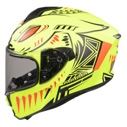 Kask integralny Airoh Spark Flow-fluo Vibe żółty mat