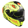 Kask integralny Airoh Spark Flow-fluo Vibe żółty mat