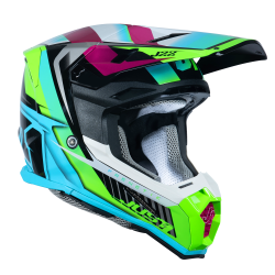 Kask MX Just1 J22 Frenetik neon fluo limonka/czarny