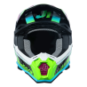 Kask MX Just1 J22 Frenetik neon fluo limonka/czarny