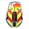 Kask MX Just1 J22 Frenetik Fire fluo żółty/czerwony/biały